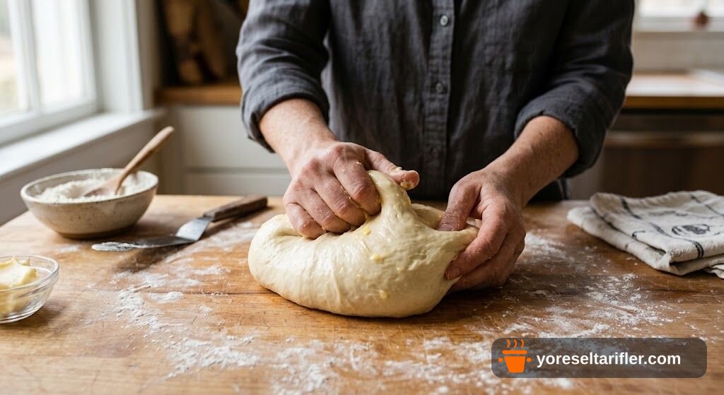 Ev Yapımı Hamburger Ekmeği Tarifi — Adım 3