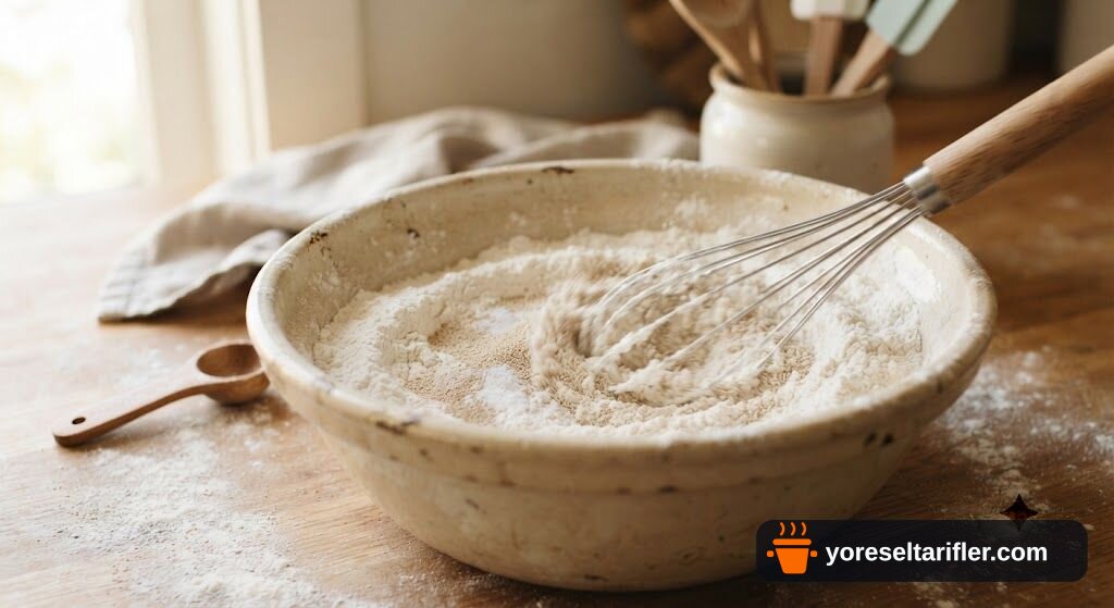 Ev Yapımı İtalyan Pizzası Tarifi — Adım 1