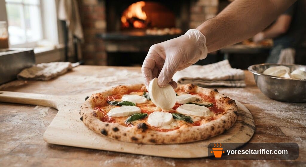 Ev Yapımı İtalyan Pizzası Tarifi — Adım 12