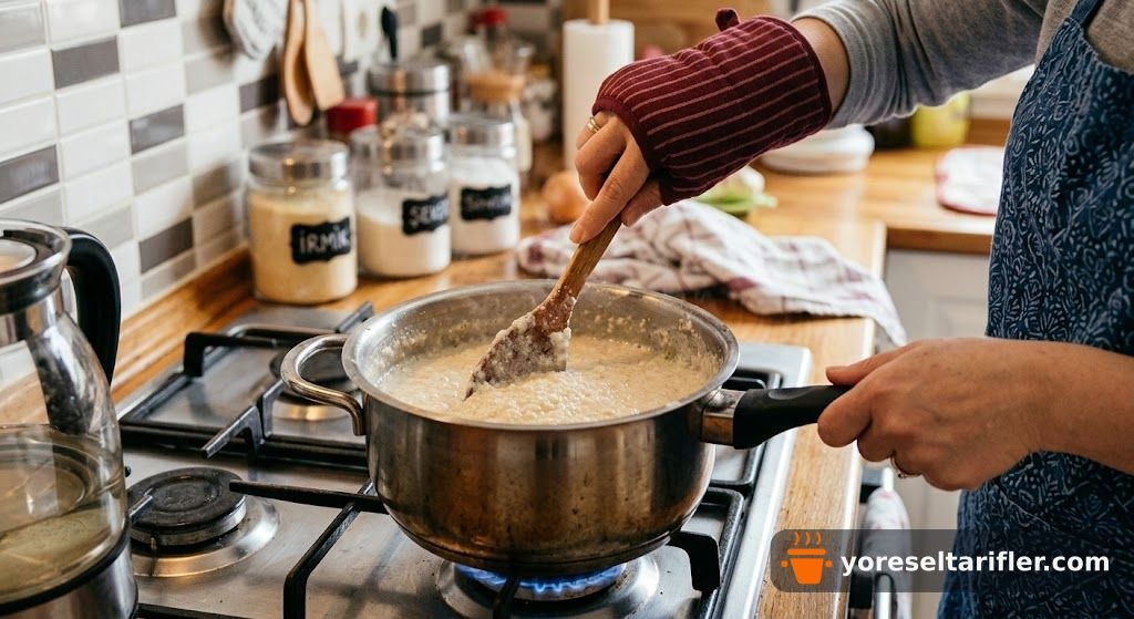 Ev Yapımı Jöleli İrmik Tatlısı Tarifi — Adım 1