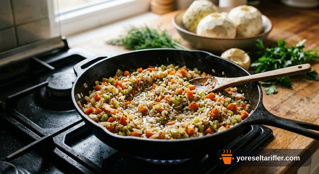 Ev Yapımı Kereviz Dolması Tarifi — Adım 2