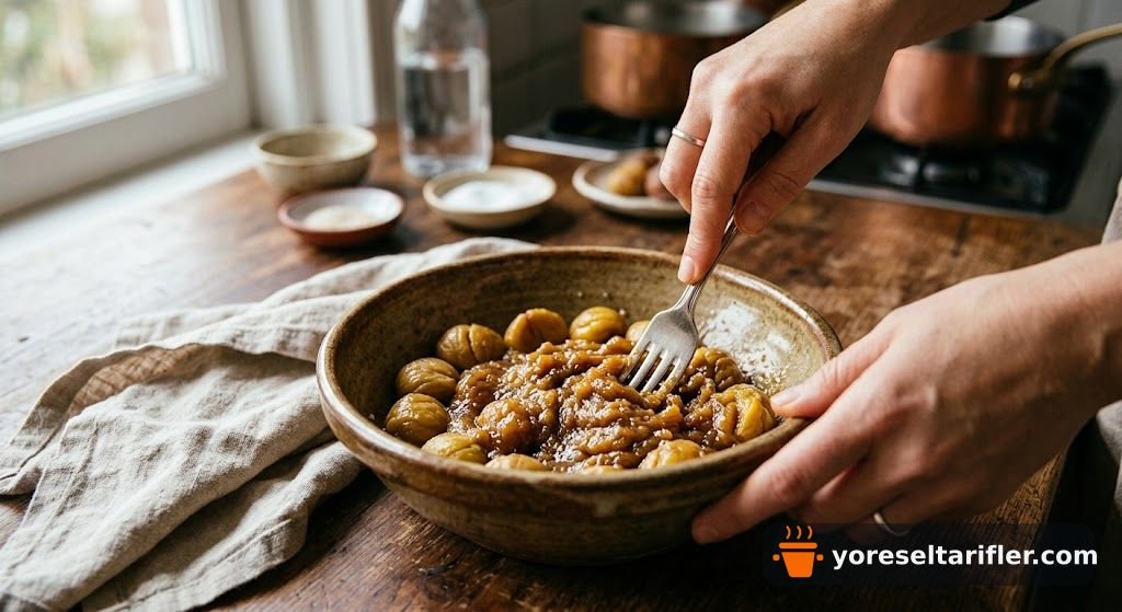 Ev Yapımı Kestane Şekeri Tarifi — Adım 5