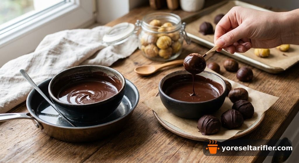Ev Yapımı Kestane Şekeri Tarifi — Adım 7
