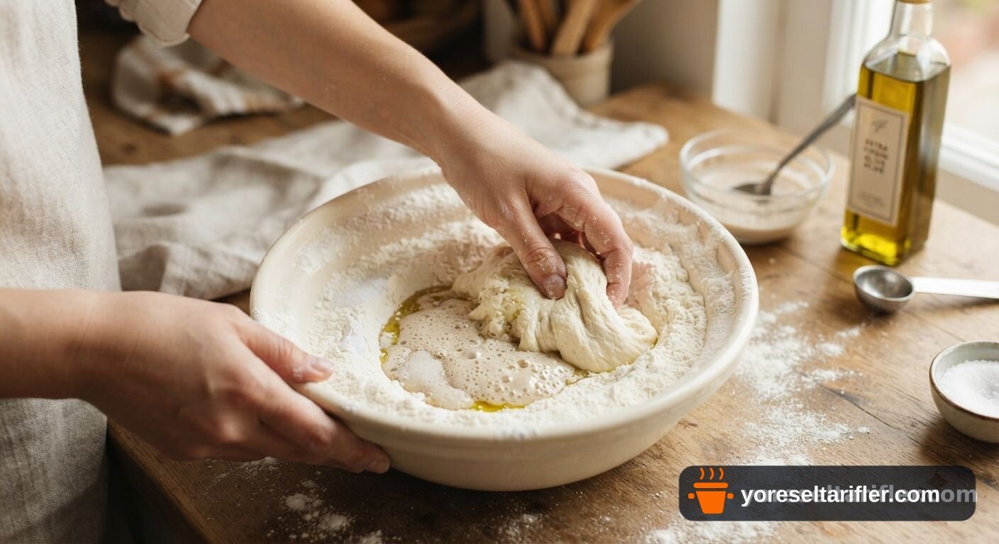 Ev Yapımı Kıymalı Pide Tarifi — Adım 2
