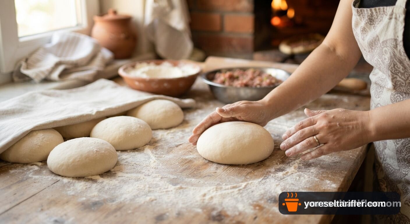 Ev Yapımı Kıymalı Pide Tarifi — Adım 5