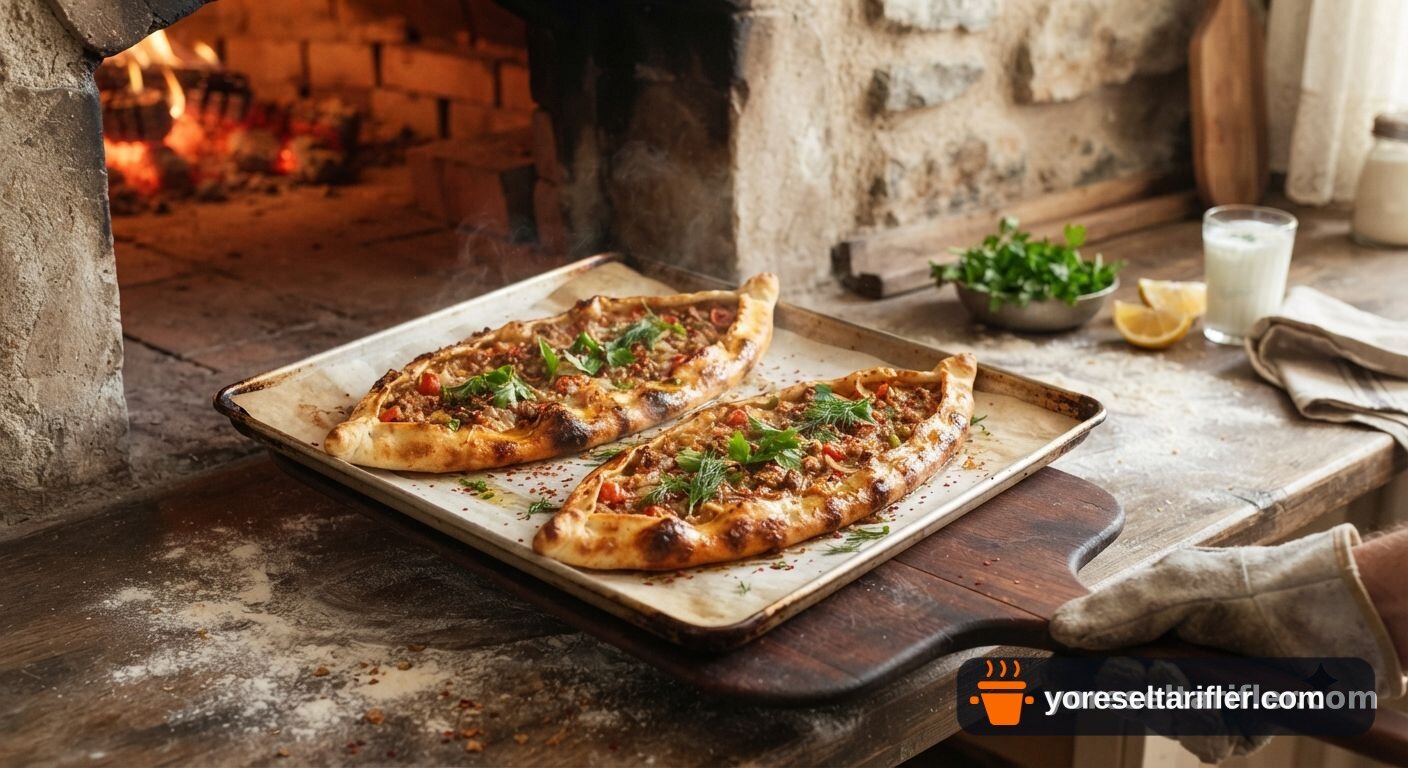Ev Yapımı Kıymalı Pide Tarifi — Adım 8