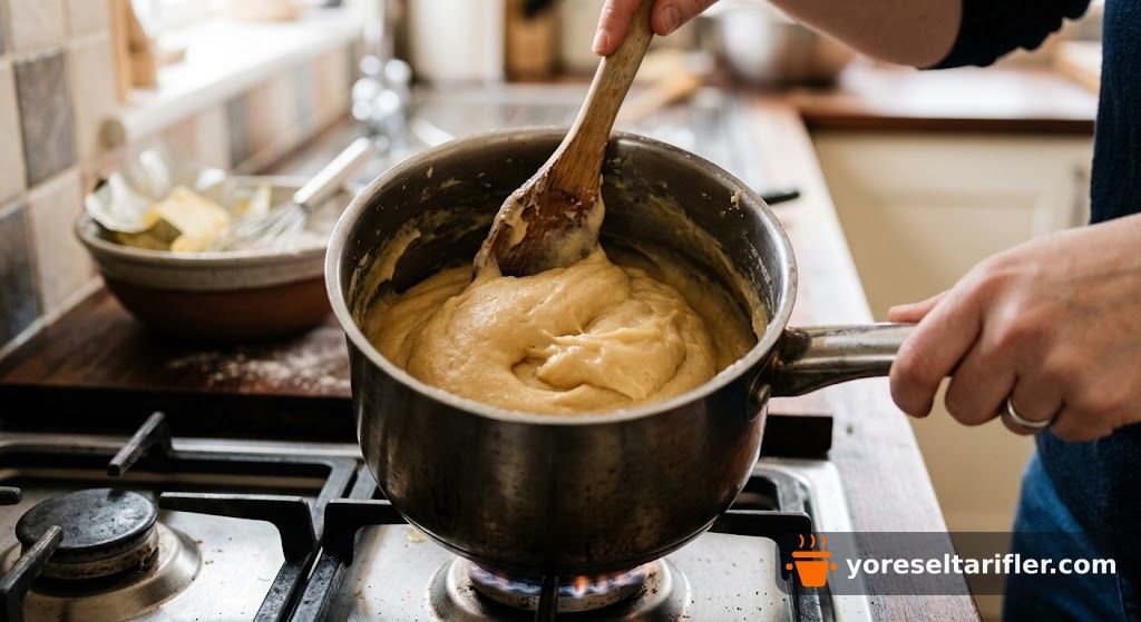 Ev Yapımı Klasik Ekler Pasta Tarifi — Adım 2