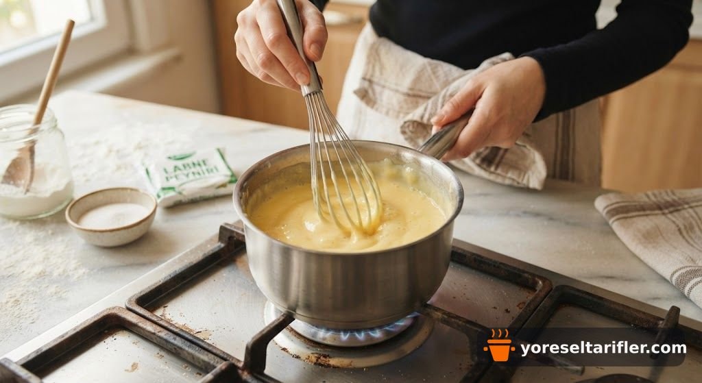 Ev Yapımı Klasik Ekler Pasta Tarifi — Adım 4