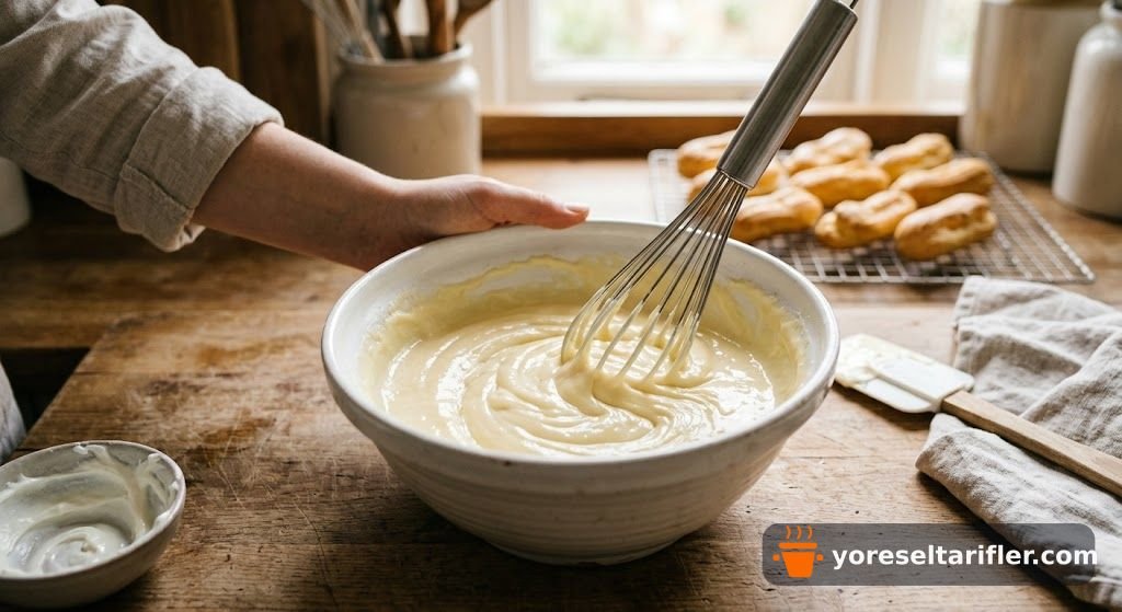 Ev Yapımı Klasik Ekler Pasta Tarifi — Adım 5
