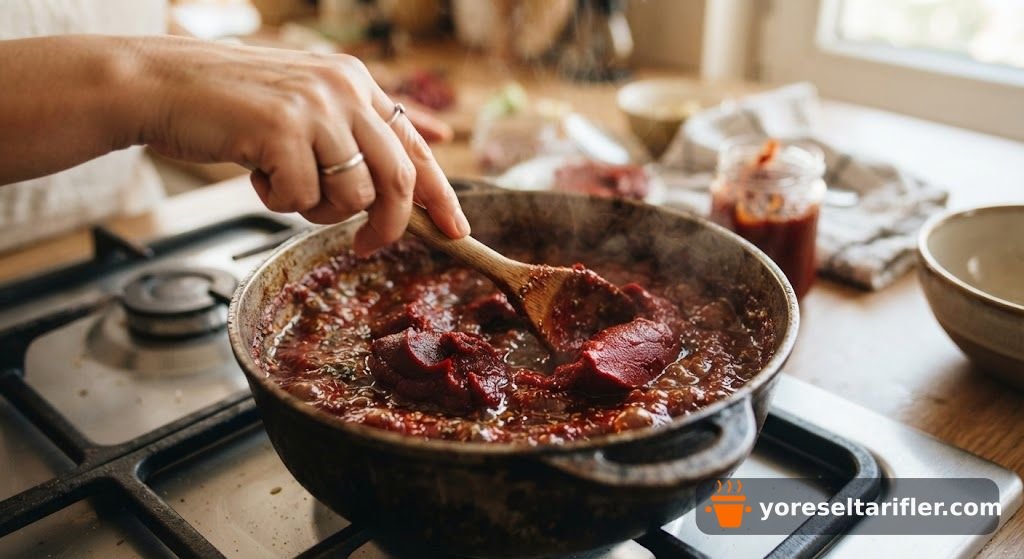 Ev Yapımı Kurutulmuş Haylan Kabağı Dolması Tarifi — Adım 3