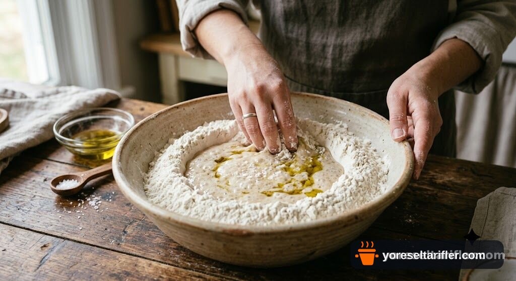 Ev Yapımı Kuşbaşılı Pide Tarifi — Adım 2