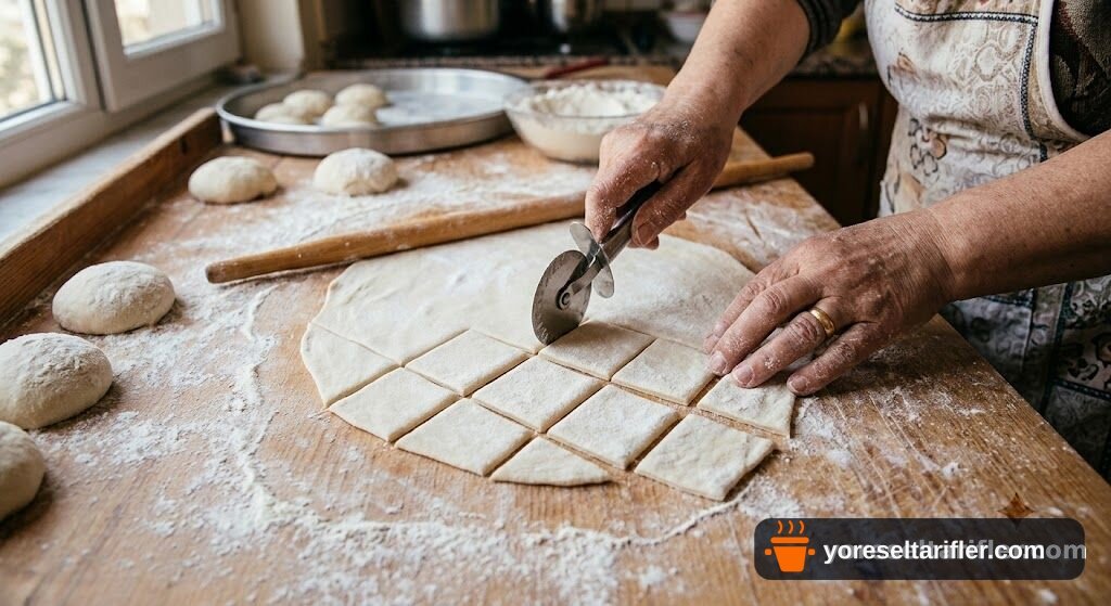 Ev Yapımı Mantı Tarifi — Adım 3