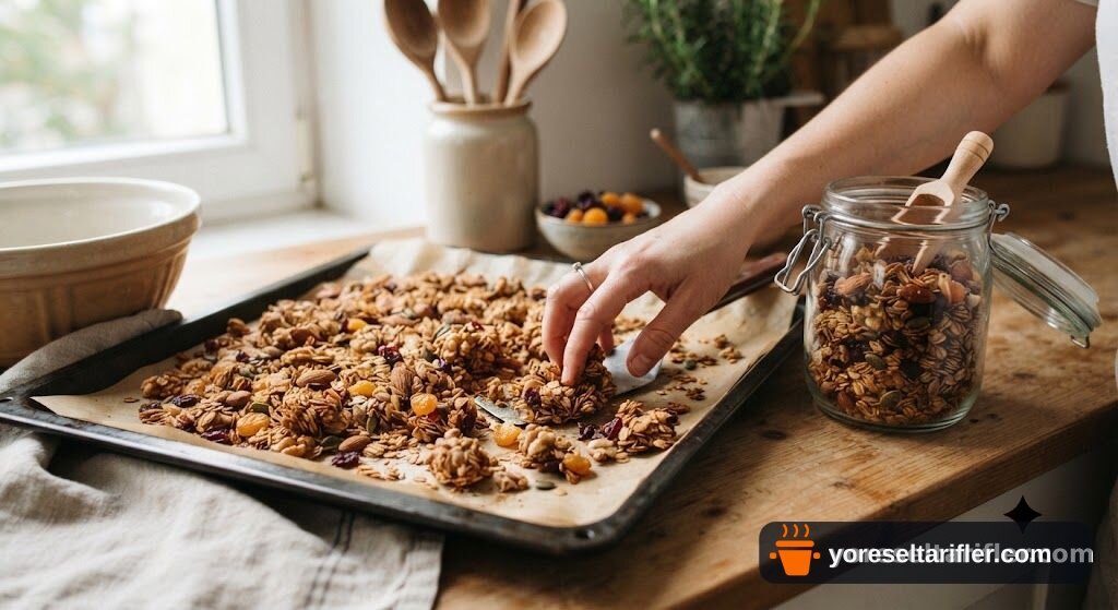 Ev Yapımı Müsli Tarifi — Adım 4