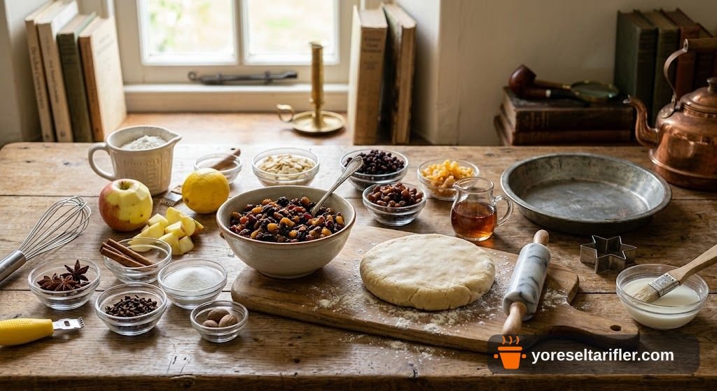 Ev Yapımı Sherlock Holmes'den Kıymalı Tatlı Turta Tarifi — Adım 1
