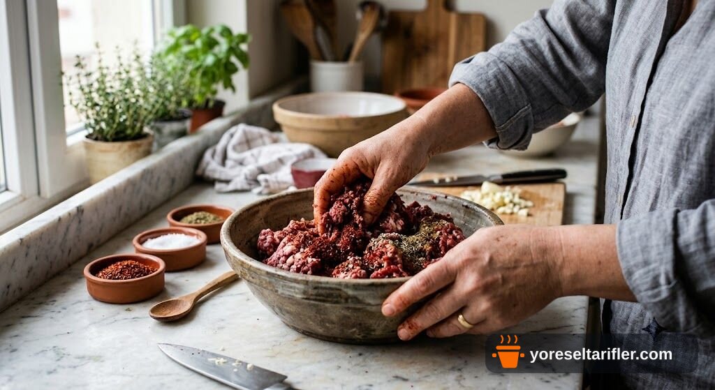 Ev Yapımı Sucuk Tarifi — Adım 11