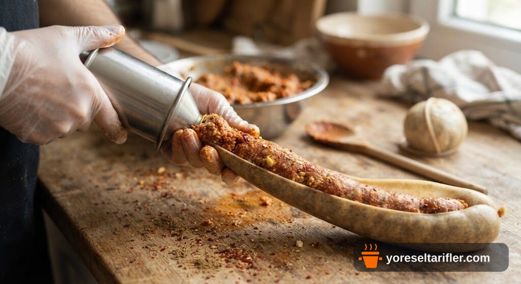 Ev Yapımı Sucuk Tarifi — Adım 8