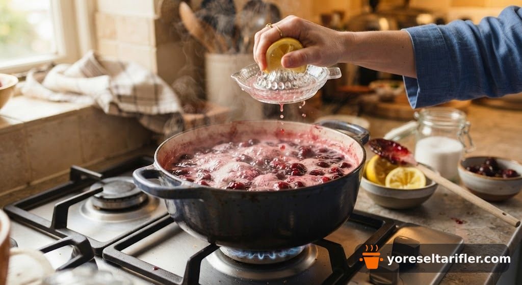 Ev Yapımı Vişne Hoşafı Tarifi — Adım 3