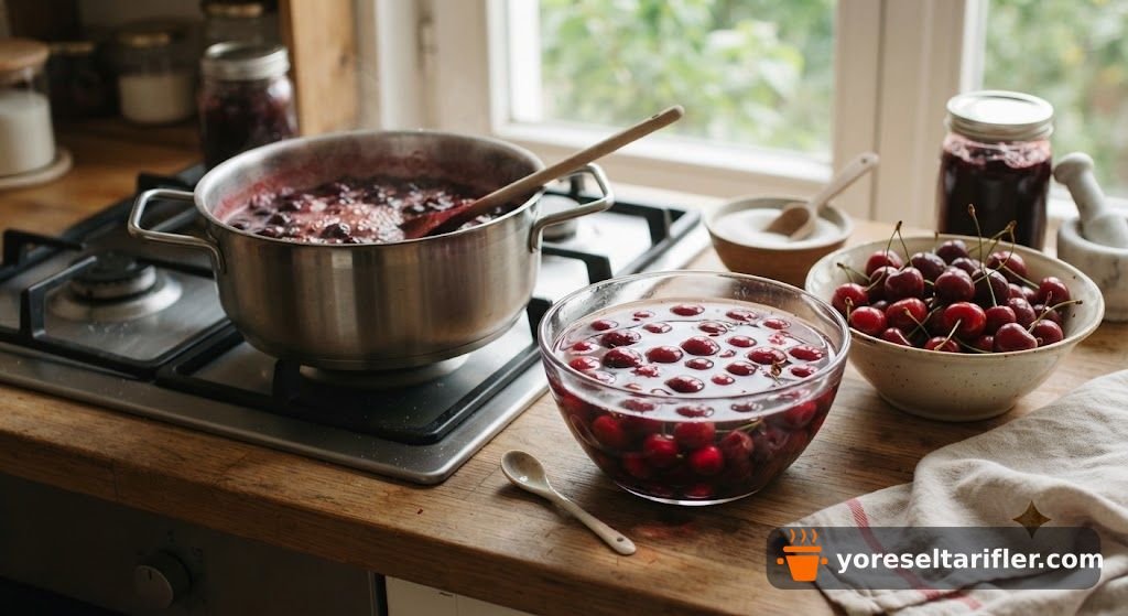 Ev Yapımı Vişne Marmelatı Tarifi — Adım 5