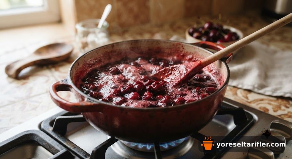 Ev Yapımı Vişne Marmelatı Tarifi — Adım 6