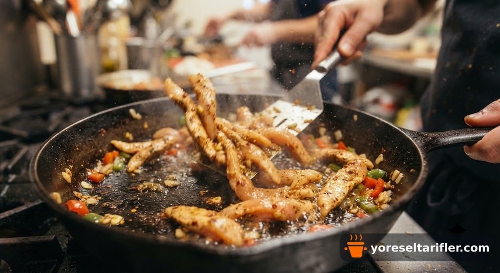 Ev Yapımı Yoğurt Soslu Tavuk Döner Tarifi — Adım 3