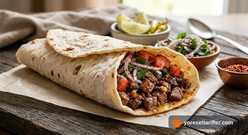 Ev Yapımı Yumuşacık Ekmeğiyle Tantuni Tarifi — Adım 9