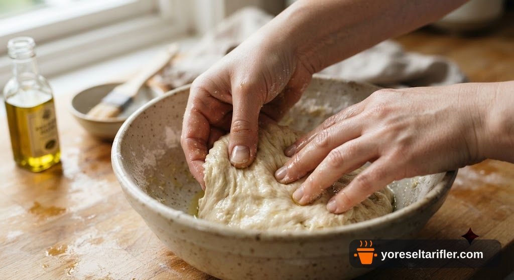 Ev Yapımı Yumuşacık Hamburger Ekmeği Tarifi — Adım 5