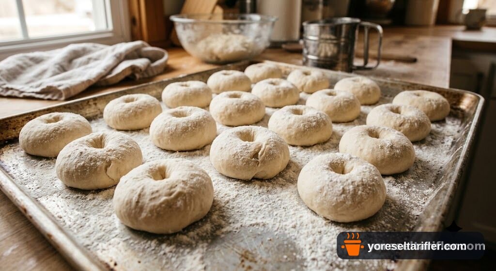 Ev Yapımı Yumuşak Bagel Tarifi — Adım 10