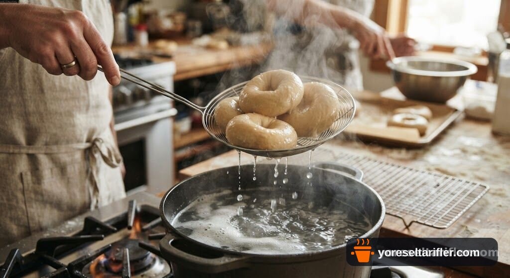 Ev Yapımı Yumuşak Bagel Tarifi — Adım 14