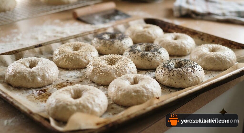 Ev Yapımı Yumuşak Bagel Tarifi — Adım 15
