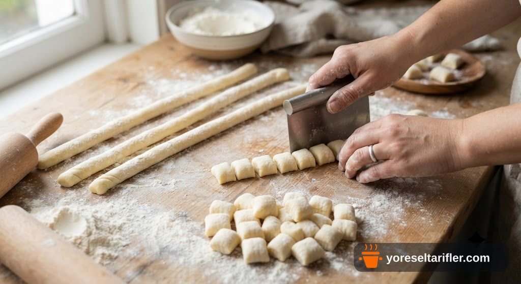 Ev Yapımı Yumuşak Gnocchi Tarifi — Adım 4