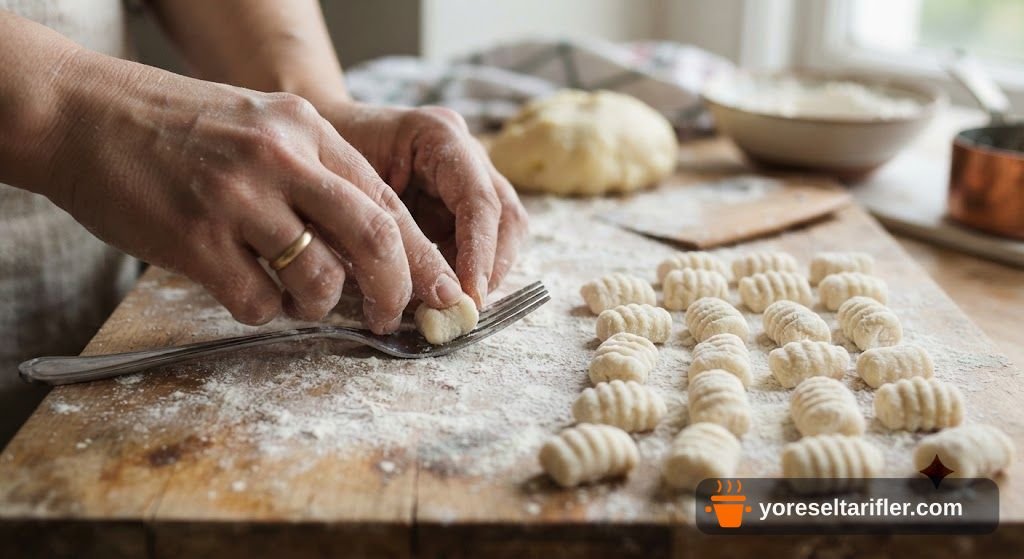 Ev Yapımı Yumuşak Gnocchi Tarifi — Adım 5