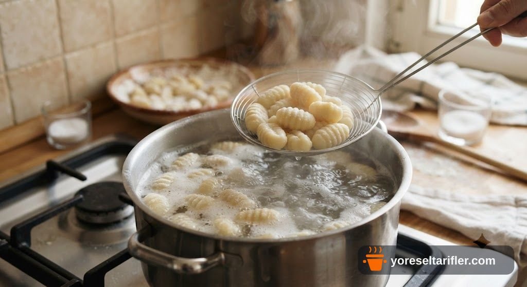 Ev Yapımı Yumuşak Gnocchi Tarifi — Adım 6