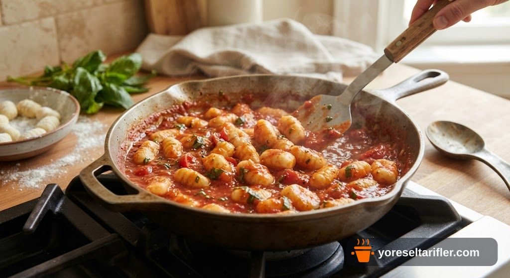Ev Yapımı Yumuşak Gnocchi Tarifi — Adım 8