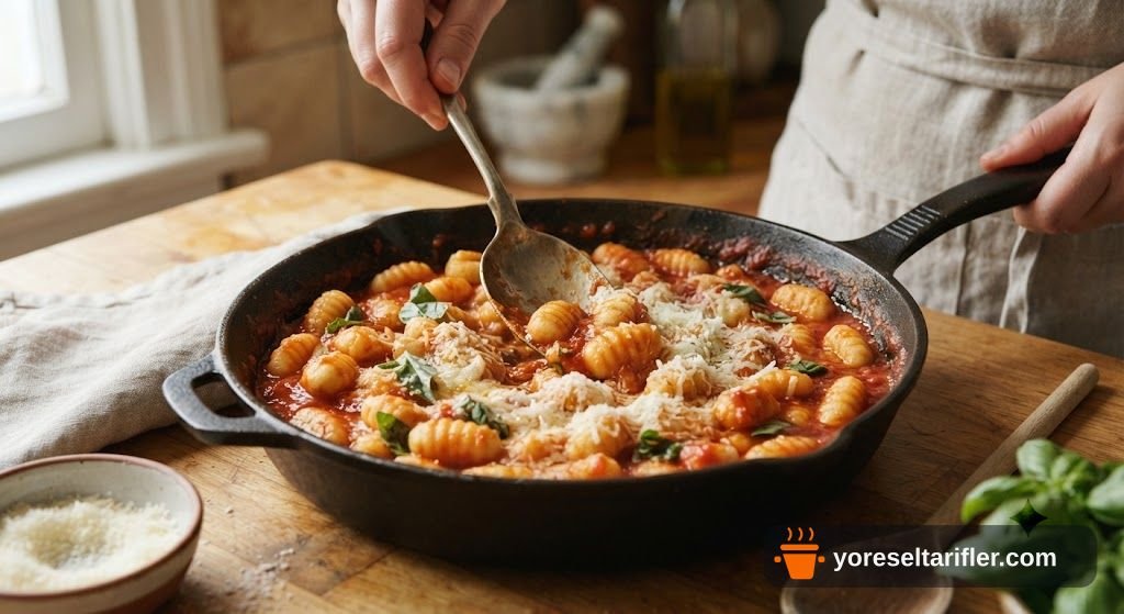 Ev Yapımı Yumuşak Gnocchi Tarifi — Adım 9