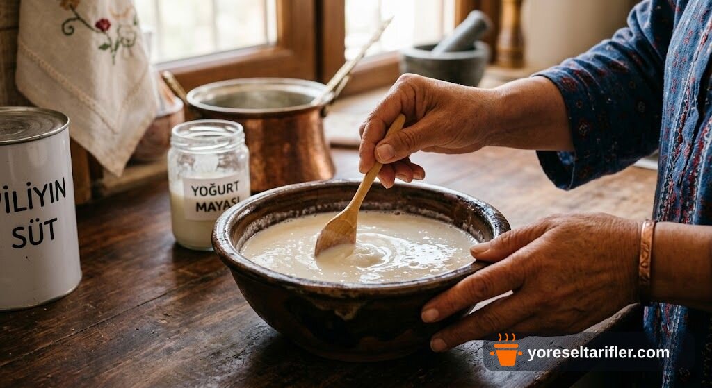 Yoğurt Tarifi — Adım 3