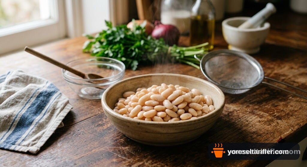Fasulye Piyazlı Hibeş Tarifi — Adım 2