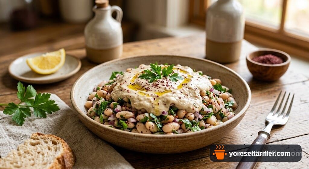 Fasulye Piyazlı Hibeş Tarifi — Adım 5