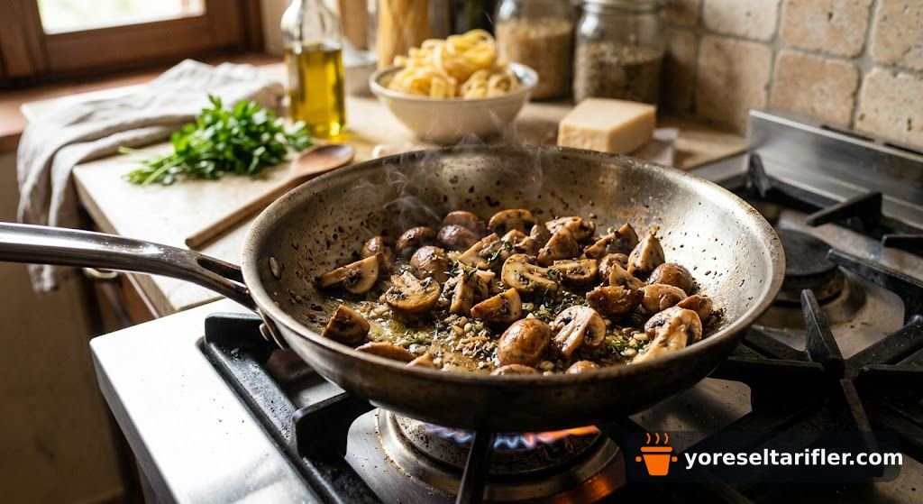 Fettucini Alfredo Tarifi — Adım 2
