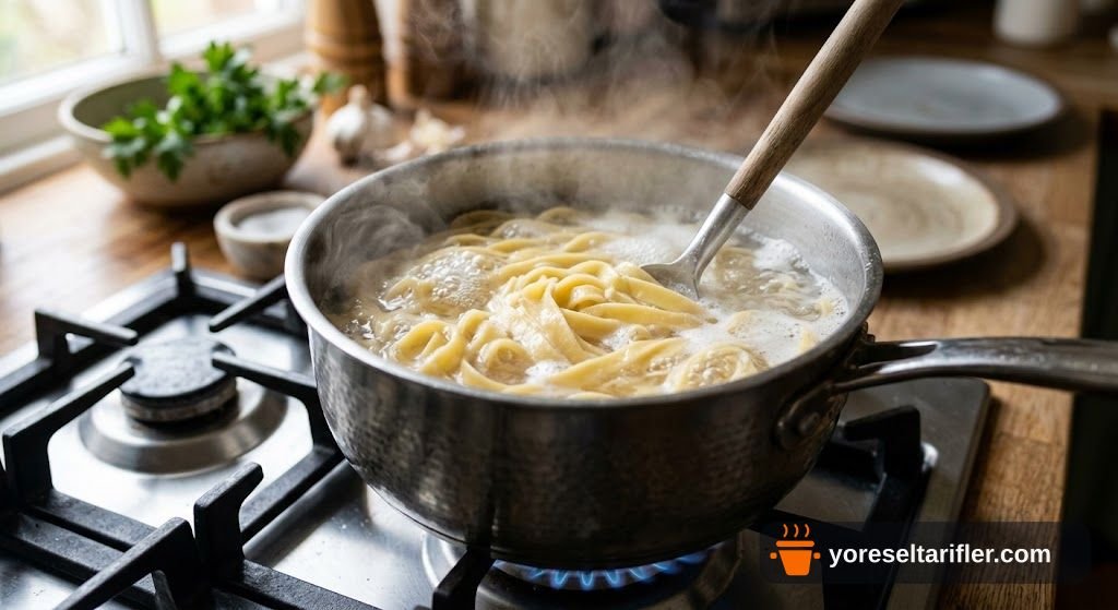 Fettucini Alfredo Tarifi — Adım 5