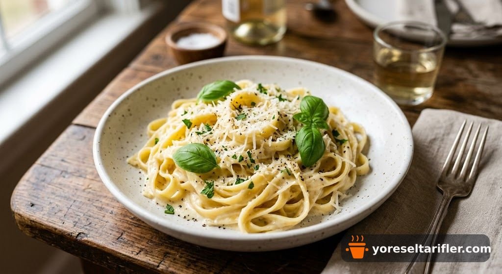 Fettucini Alfredo Tarifi — Adım 7