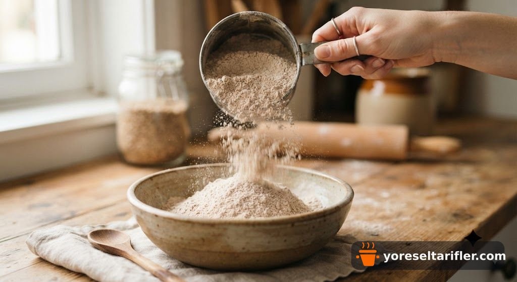 Fındık Yağı ve Esmer Şekerli Yılbaşı Kurabiyesi Tarifi — Adım 2