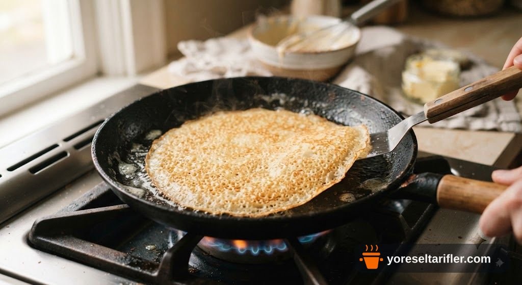 Fırfırlı Tavuklu Krep Tarifi — Adım 2