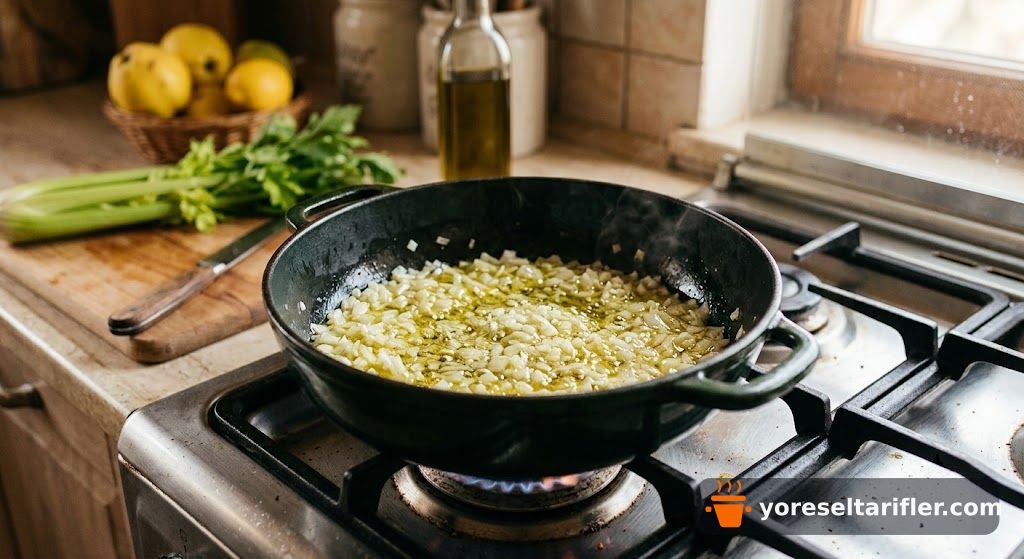 Fırında Ayvalı Zeytinyağlı Kereviz Tarifi — Adım 3