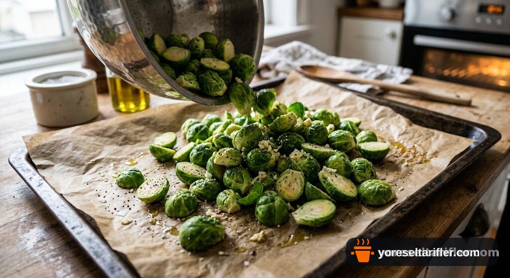 Fırında Brüksel Lahanası Tarifi — Adım 3