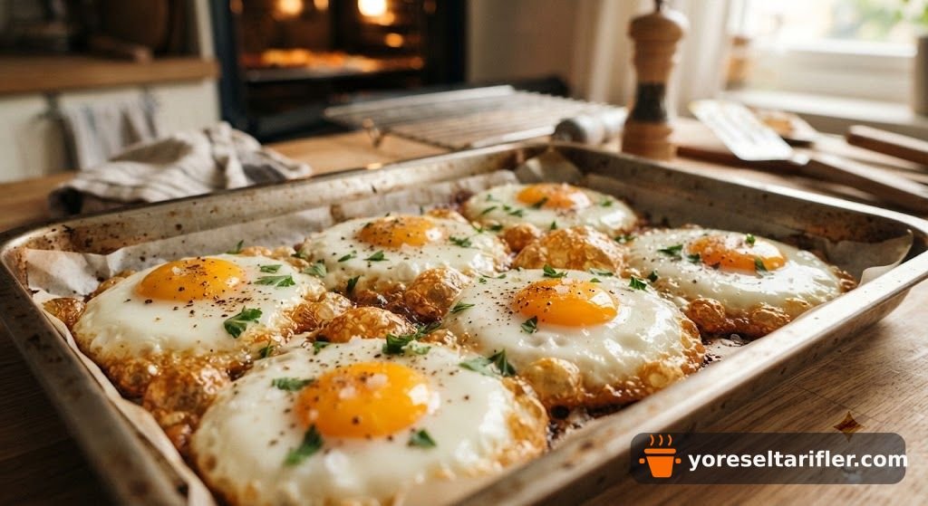 Fırında Bulut Yumurta ve Baharatlı Ekmek Tarifi — Adım 7