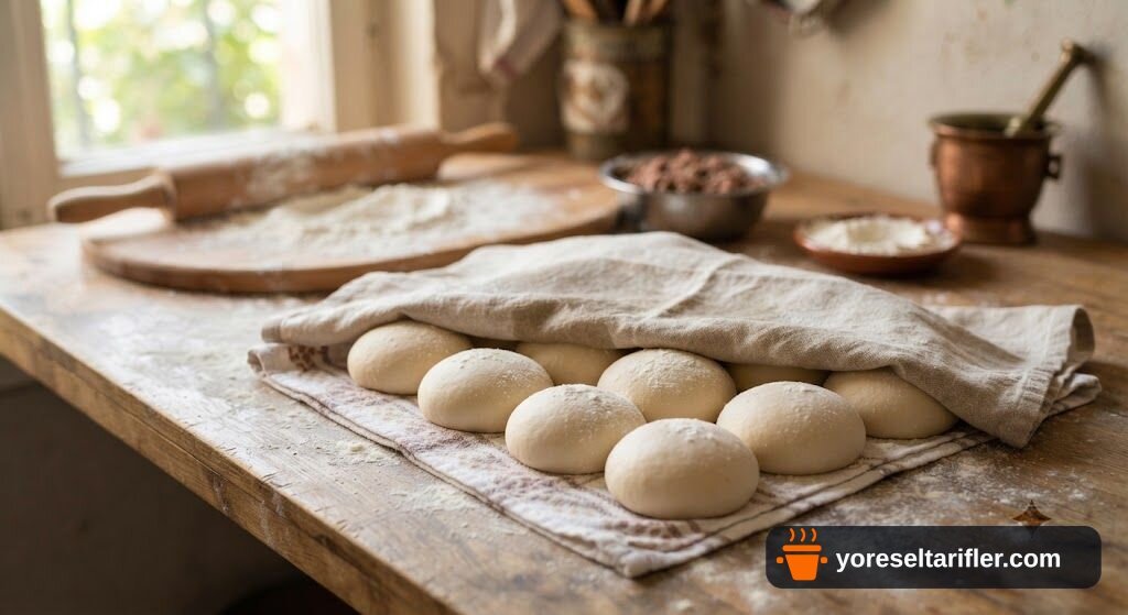 Fırında Çiğ Börek (Çibörek) Tarifi — Adım 1