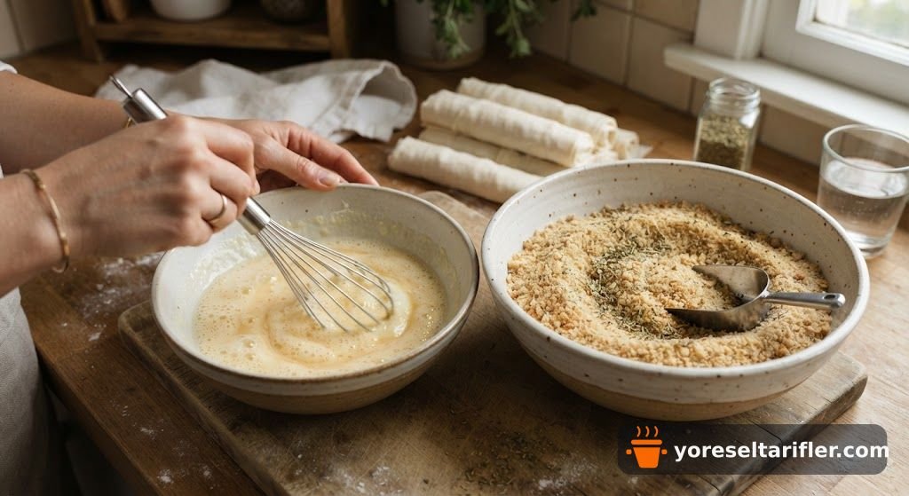 Fırında Çıtır Kıtır Galeta Unlu Börek Tarifi — Adım 1
