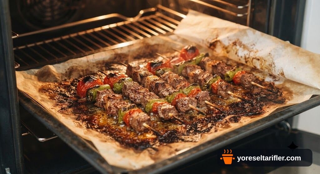 Fırında Çöp Şiş Tarifi — Adım 6