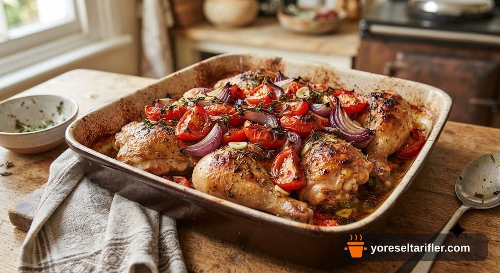 Fırında Elmalı Tavuk ve Baharatlı Patates Tarifi — Adım 4