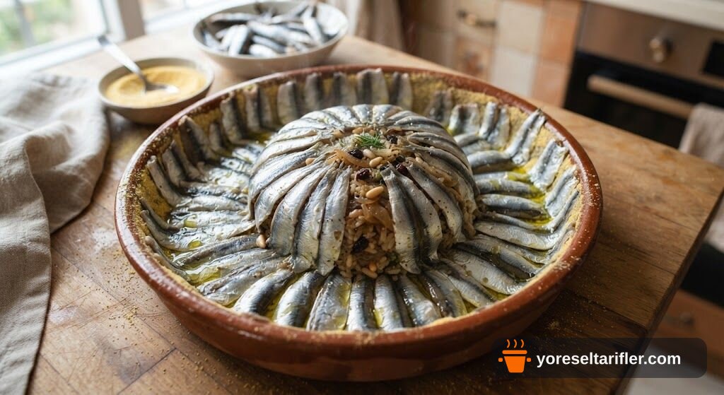 Fırında Hamsili Pilav Tarifi — Adım 7